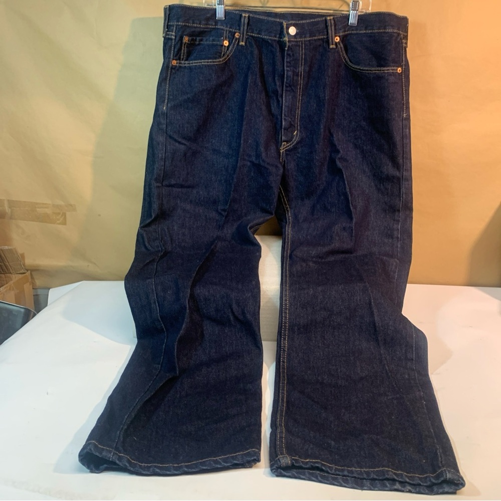 Men's Levi Strauss 505 Denim Blue Jeans Size 40x3